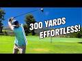 Golfer Hits 300 Yard Drive With A Simple Swing Tip