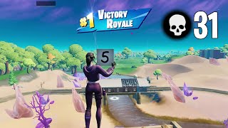 31 Eliminations Solo vs Squads Win Gameplay Full Game (Fortnite PC Keyboard)