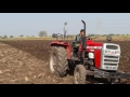 Massey Ferguson 9000 ploughing in hard soil 2