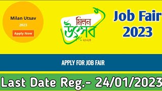 wbmdfc Job Fair 2023 || Milan Utsav || How to Register ✅ @syedjsmfamily