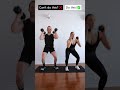 full body dumbbell workout choose your level 🔥💪 homeworkout fitness shorts fyp