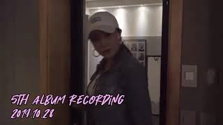 Laysha 레이샤 Recording New Song Ablum