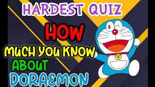 Doraemon Quiz| 99% will fail|| (Quiz Mode On)