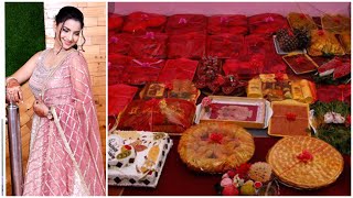 meri engagement ka saman 😍 |engagement gifts