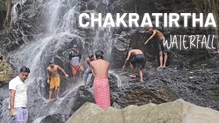 #waterfall #trending #travel CHAKRATIRTHA water fall beautiful place 😈🥶😱👈