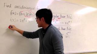 Sect 4 9 #5 Intro to Antiderivative & Backward Power Rule