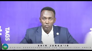 Shir Jaraa’id Gudida Doorashooyinka Puntland.