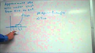 Approximating Area 3 Midpoint Rectangles
