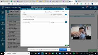 How to import grades to powerschool 2
