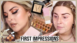 WOW ⭐ full face first impressions... ft VIEVE, Etude House, Glow Recipe & More!