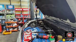 Isuzu 2500ล้างหัวฉีดแบบต่อตรงด้วยliquimoly Diesel Purge.