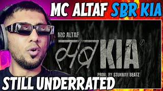 Pakistani Rapper Reacts to MC ALTAF SBR KIA prod. STUNNAH BEATZ