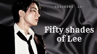 Fifty shades of Lee || Heeseung Oneshot (ENHYPEN FF)