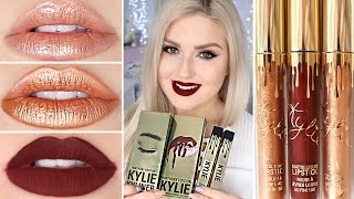 Kylie Cosmetics Birthday Collection ♡ DUPES, Swatches & Review