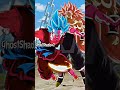 vegeto and gogeta vs goku black sdbh