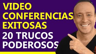 Cómo hacer VIDEOCONFERENCIAS EXITOSAS 😊| 20 POTENTES CONSEJOS