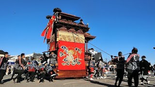 2023年 半田市 第９回はんだ山車まつり ２日目（成岩地区 西馬場神車 復路）