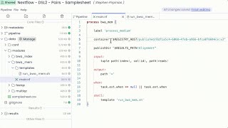 Quick Dockerfile container build for BWA-Mem in nextflow DSL 2 | Bioinformatics on Code Ocean