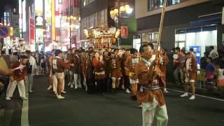 大宮夏まつり　中山道まつり　御輿揃い渡御　堀崎町　２０１６．８．２