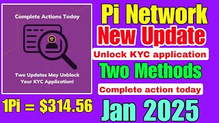 Pi Updates | Pi new update today| Unblock your KYC application Pi update | pi network new update