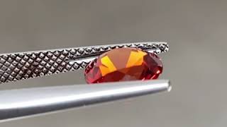 Round 3 Ct Internally Flawless Hessonite Garnet