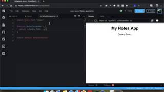React Note App - Part 1