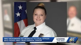 Hamilton Township honors officer who died of cancer with heartfelt tribute
