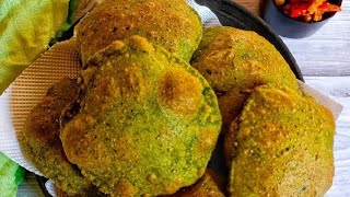 Bathua puri - bathua puri racipe | बथुआ की स्वादिस्ट पूरी बनाएं आसान तरीके से | @Foodwithnishi