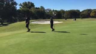 Chip in for eagle!!! Avery Zweig par 4 #6 at Firewheel US K