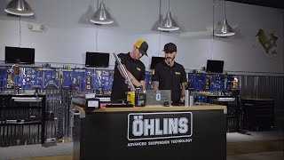 Öhlins Motorcycle Harley-Davidson FKC 101 Cartridge Installation