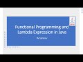 Functional Programming in Java: Lambda Expressions Explained