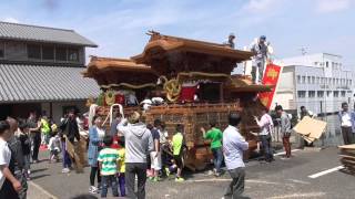 2016岸和田だんじり祭り　稲葉町西・稲葉町東こどもイベントの様子③（平成28年4月24日）