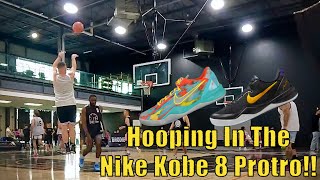 Hooping In The Nike Kobe 8 Protro - SnkrTechTalk HOOPS!