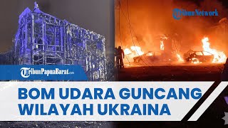 Serangan Bom Udara Rusia Bombardir Zaporizhzhia, Picu Kebakaran Hebat, 10 Orang Tewas & 25 Terluka