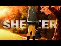 heylog - shelter (lyrics) [amv]