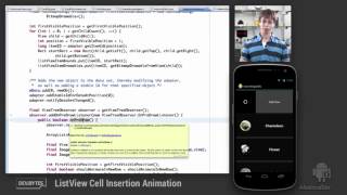 DEVBYTES LISTVIEW CELL INSERTION ANIMATION203