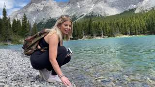 Edwerly Falls \u0026 Elbow Lake Hike | Kananaskis Country | Travel VLOG