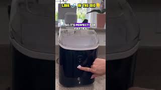 Make Chewable Ice in 6 Mins: Countertop Ice Maker #shorts #shortvideo #diy #amazonfinds #icemaker