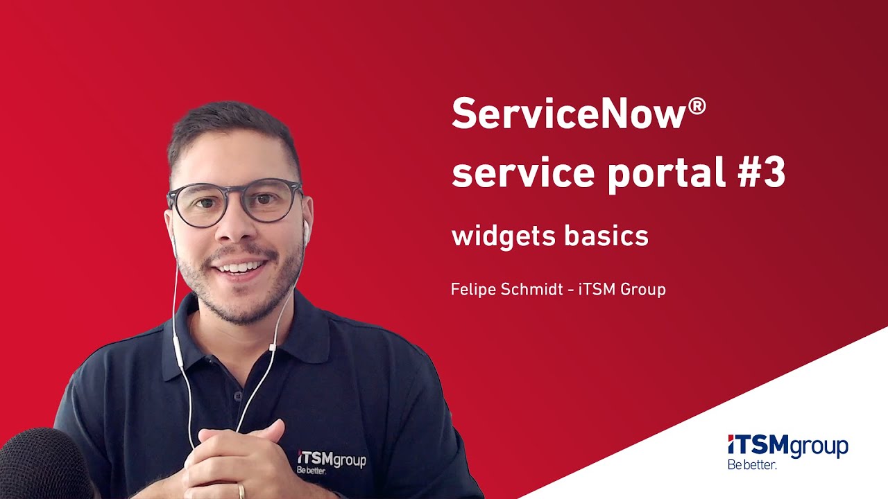 ServiceNow®️ Service Portal #3 – Widgets Basics - YouTube