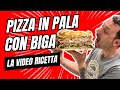 Ricetta PALA ROMANA con Biga - La pizza più divertente in assoluto da preparare