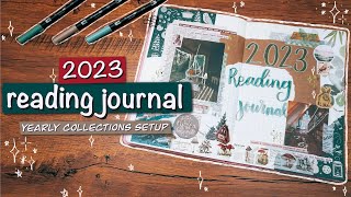2023 reading journal setup✨ | SLOW READER edition📚 | maximalist cozy cabin theme continued🏕