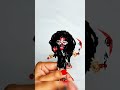 Kali Thakur Banana | Maa Kali Making From Doll | Kali Puja Special | Mahakali Makeover 2021 #shorts