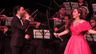 AMAR Y QUERER- HOMENAJE A JOSE JOSE POR NADIA Y VICTOR CARRE EN CONCIERTO SINFONICO EN LEON GTO.