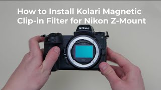 Kolari Z-Mount Mag Mount Plate Installation for Nikon