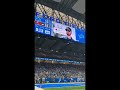 crowd goes nuts when eminem appears on screen during detroit lions vs tampa bay buccaneers