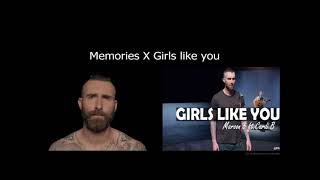 Memories X Girls like you | Maroon 5 and Cardi B | Boystirus