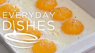 Super Easy Baked Eggs