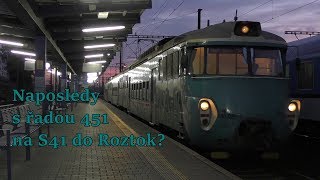 Naposledy s řadou 451 na S41 do Roztok?