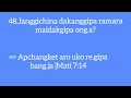 bible quiz garo part 24 sunday school bi.sarangna