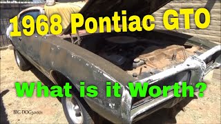 1968 Pontiac GTO: What is it Worth?